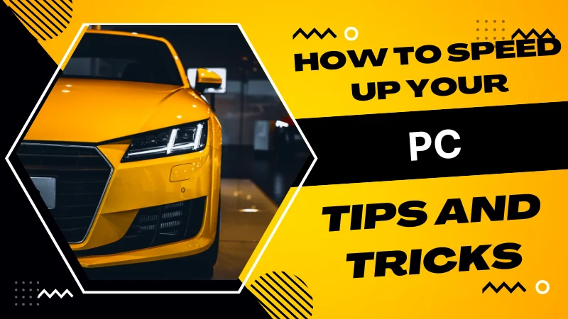 how to speed up your pc