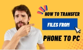 How to transfer files from phone to pc: wirelessly