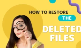 how to restore the deleted files