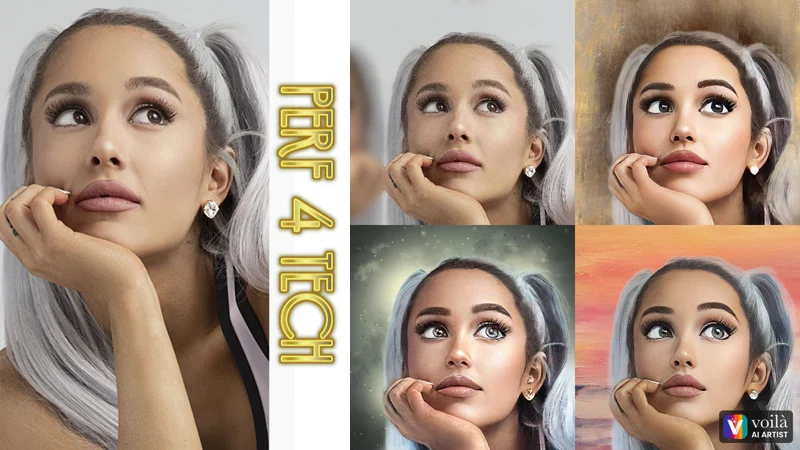 Beauty painting effect