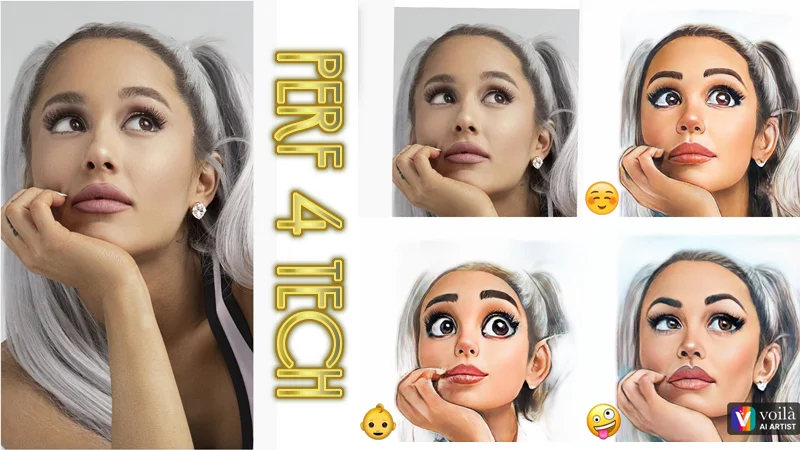Caricature effect