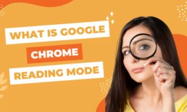What is google chrome reading mode?