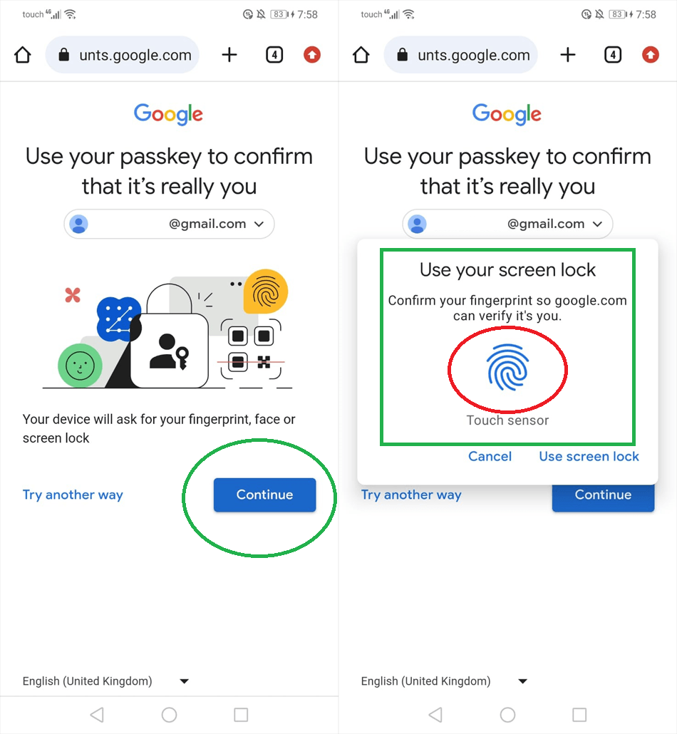 passkey on mobile 2