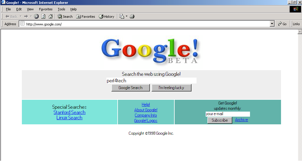 google 1998