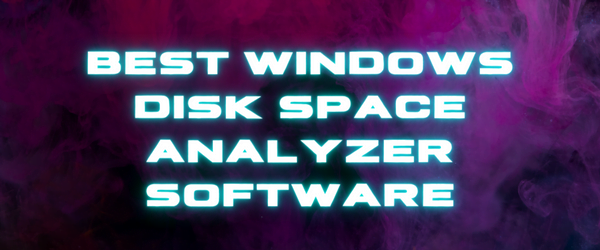 Windows disk space analyzer 